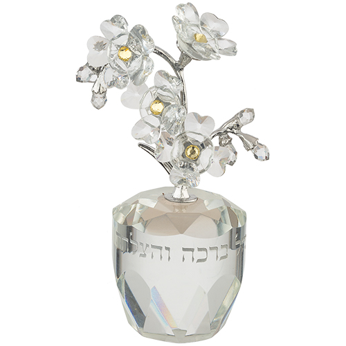 עץ קריסטל ברכה והצלחה 11סמ