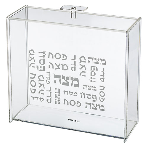 Clear Lucite Stand for Matzah 23*21 cm
