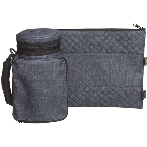 Leatherette Thermal Tefillin & Tallit Protective Case "Tik-taf" 22 cm