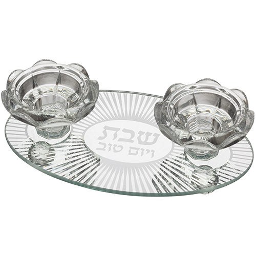 Glass Candlesticks 17*10 cm