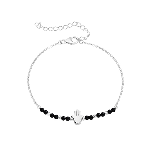 Bracelet 925 Silver Plated - "Hamsa"