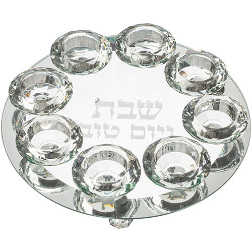 Crystal 8 Branches Candlesticks 27 cm