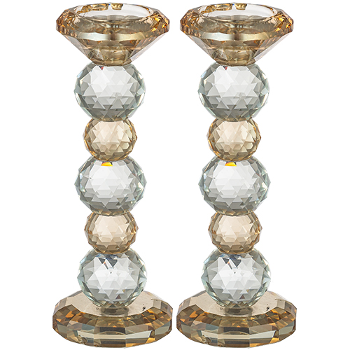 Crystal Candlesticks 20 cm