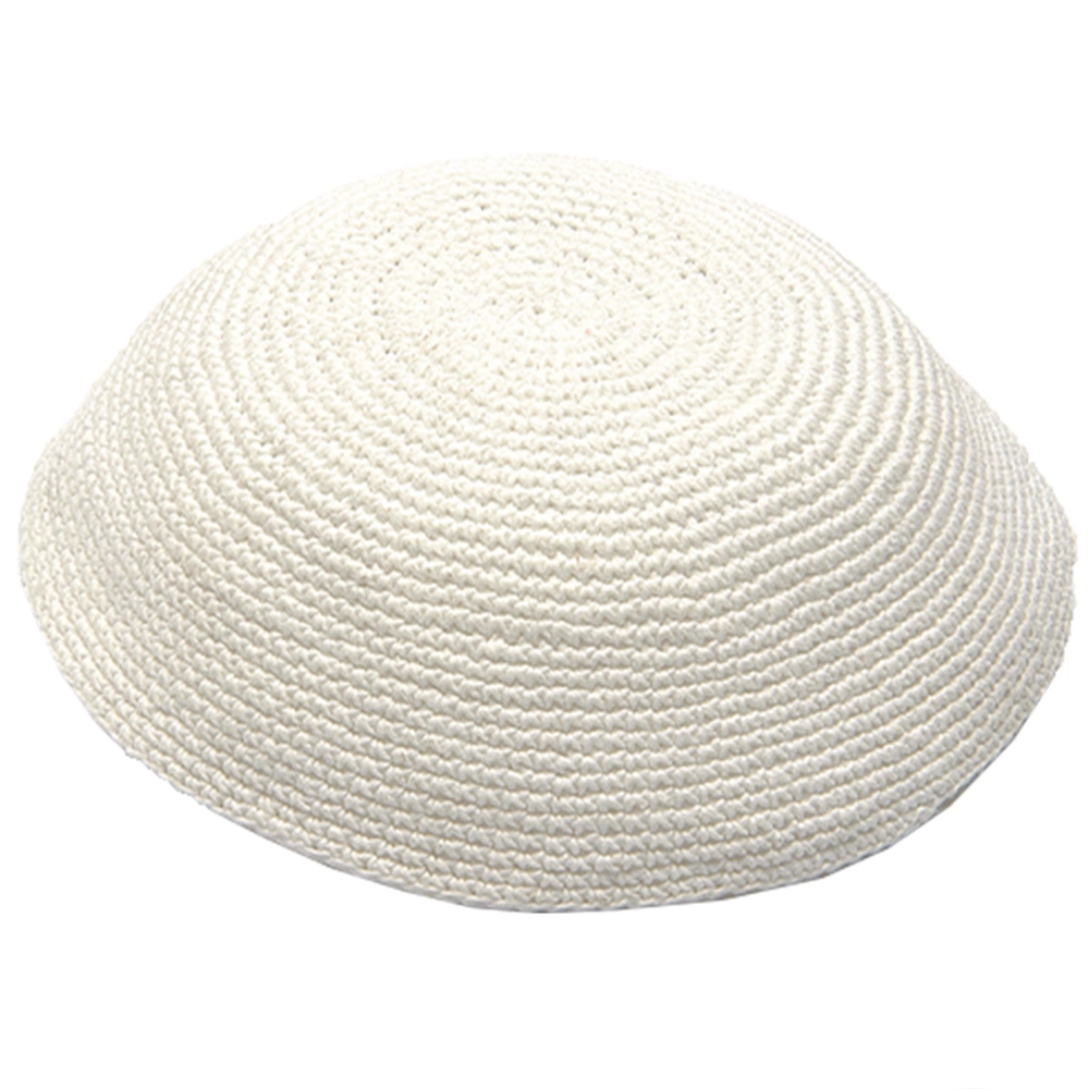 Dmc Kippah 12-13 cm- White