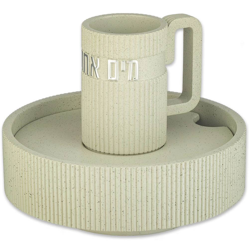 מים אחרונים פולימר בטון מתפרק גוון בטון כהה 14 ס"מ... — מבט ראשי